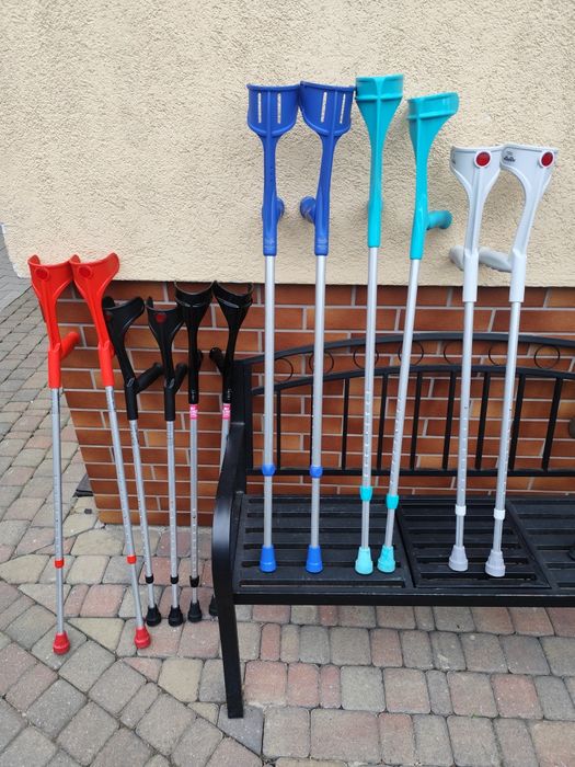 Kule ortopedyczne CENA ZA PARĘ dobry stan UŻYWANE