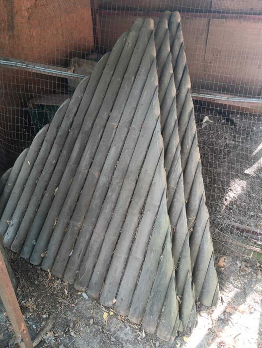 Бамбуковая крыша для беседки