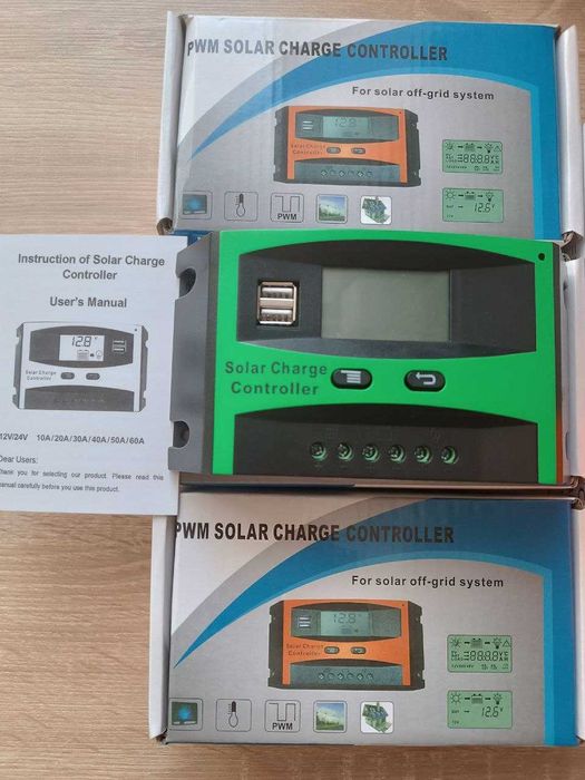 Качественный Контролер  20,30A,солнечные панели 50,100Вт