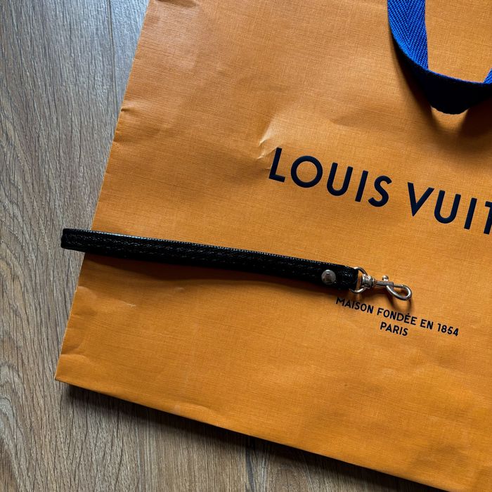 Pasek do torebki kopertówki kosmetyczki eco skóra czarny damski