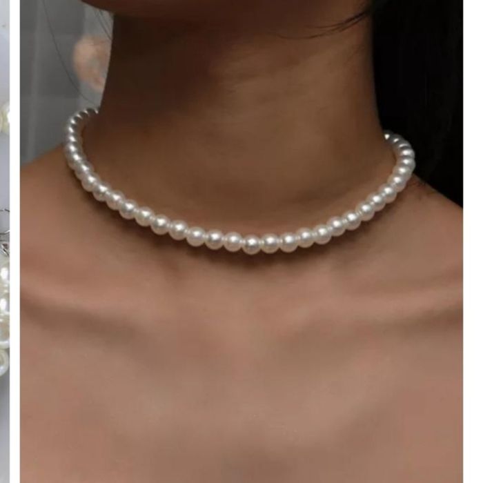Жемчужное ожерелье   искусственный жемчуг