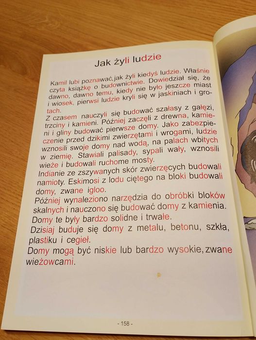 Elementarz - teksty do czytania metodą sylabową