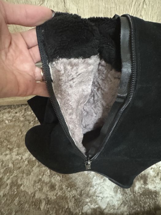 Чоботи високі 38