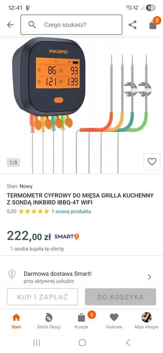 Termometr cyfrowy z WiFi