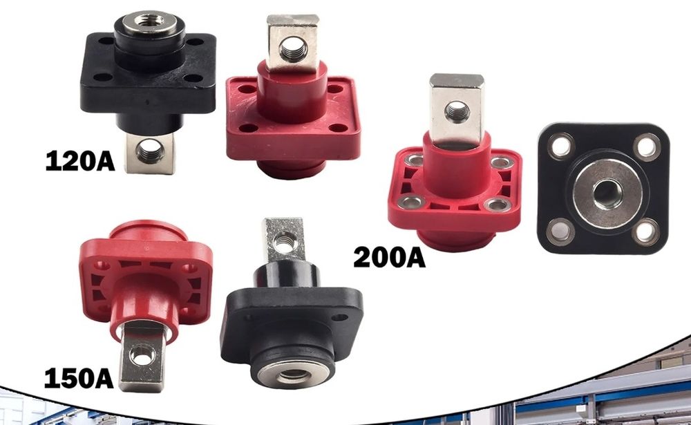 Клеммы проходные для аккумулятора LiFePO4  120A 150А 200А корпусные