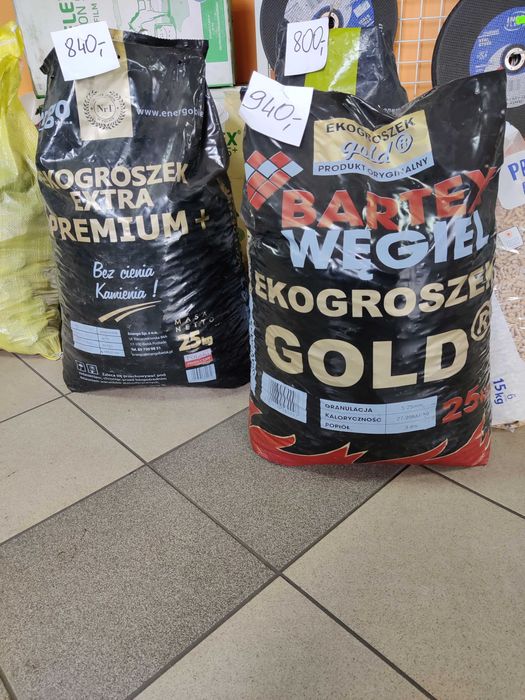 Węgiel Energo groszek Premium + Plus