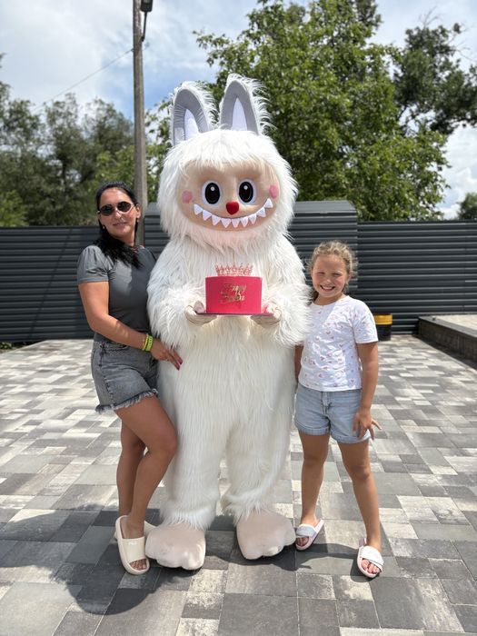 Аніматори Стіч, Зайка, Лабубу , Мишка