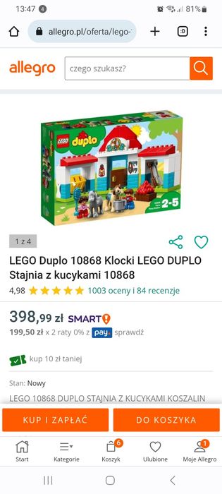Lego Duplo duza STAJNIA