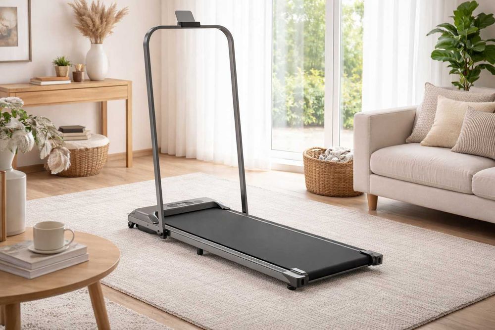 NOWA Domowa Bieżnia Elektryczna Składana Do Chodzenia Biegania Domu FV