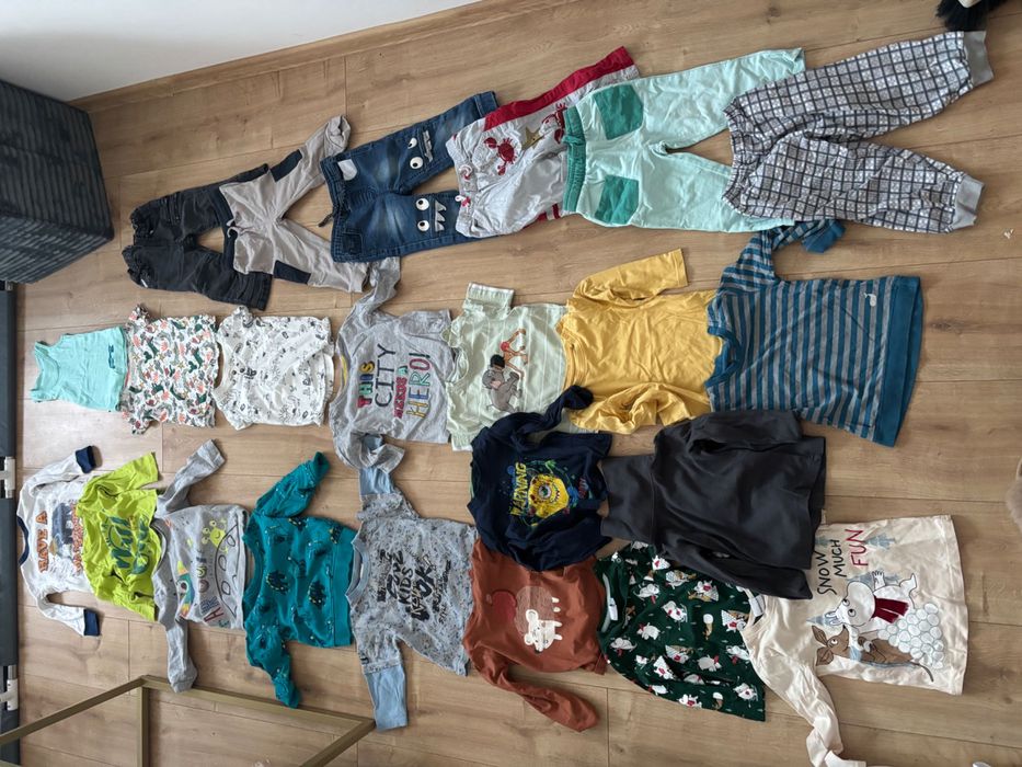 Worek ubrań rozmiar 86