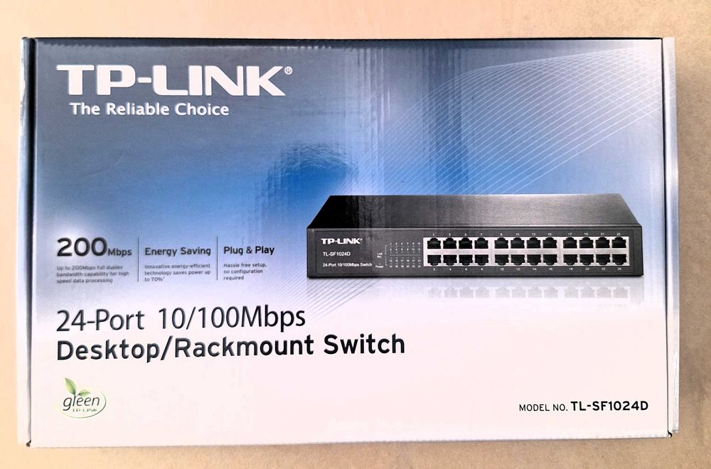Switch TP-Link TL-SF1024D – 24 porty