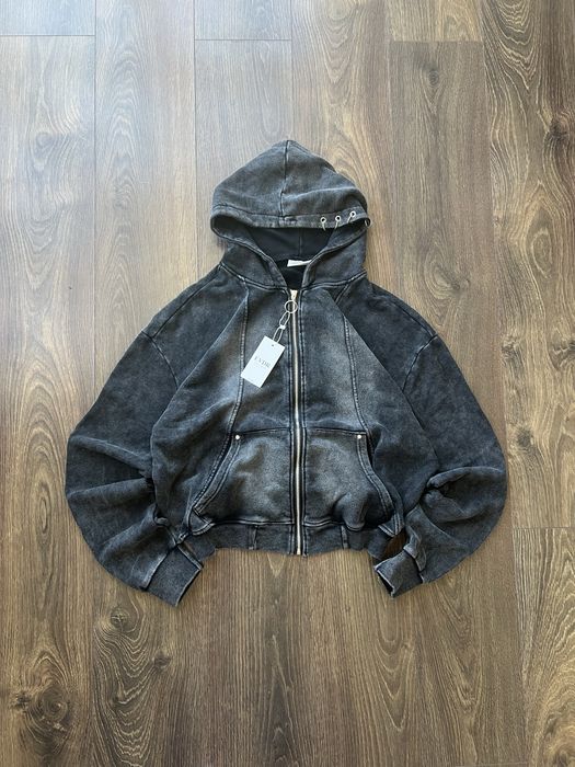 Зіп Худі Washed Оверсайз Oversize Кофта Jaded London Racer Y2K SK8