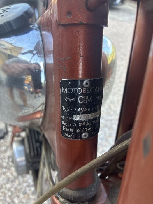 Motobecane AV89 - Mobylette - 1960