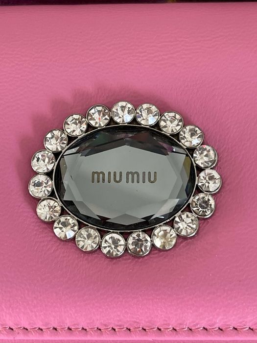 Гаманець Miu Miu шкіряний — zdjęcie 3