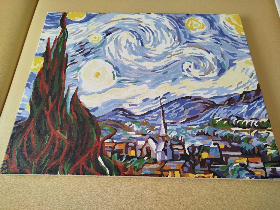 Obraz na płótnie Gwiaździsta Noc 40x50cm