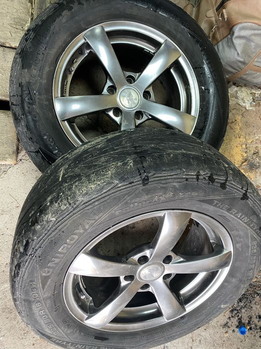 Диски R16 5*114.3 шины 235/60/16: 1 650 грн. - Колеса в зборі ...