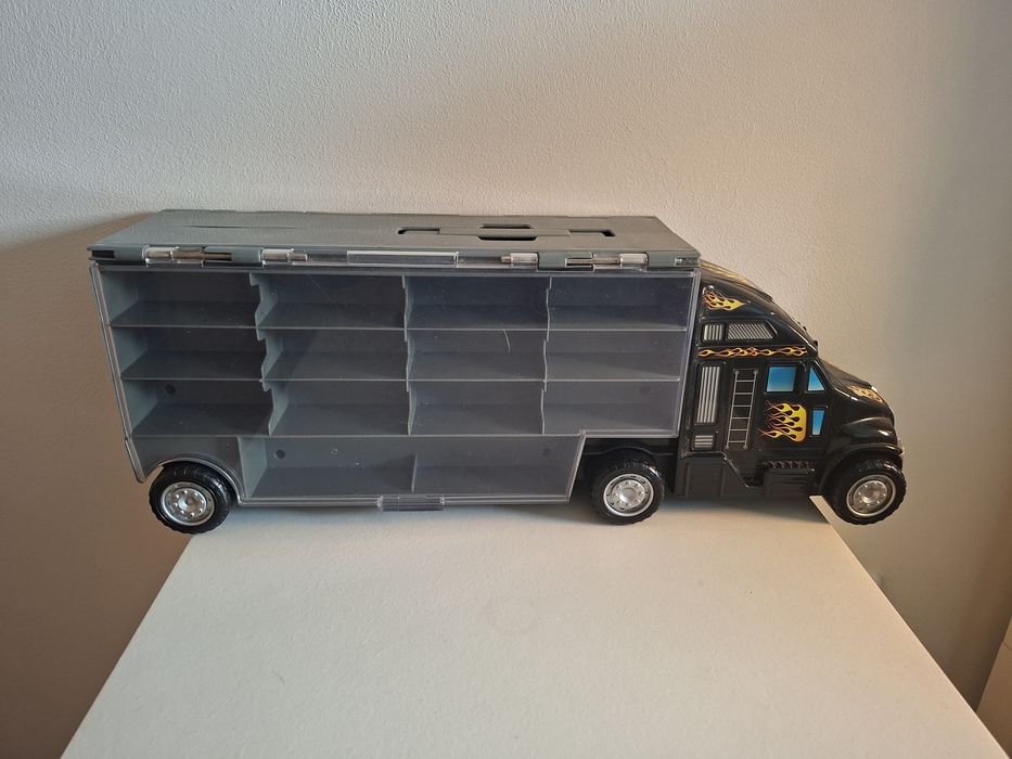 Camião de brinquedo transportador de HotWheels