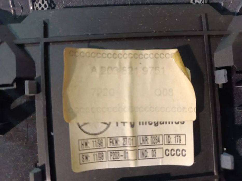 SENSOR MOVIMENTO / ALARME MERCEDES C220 W203 A2038219751