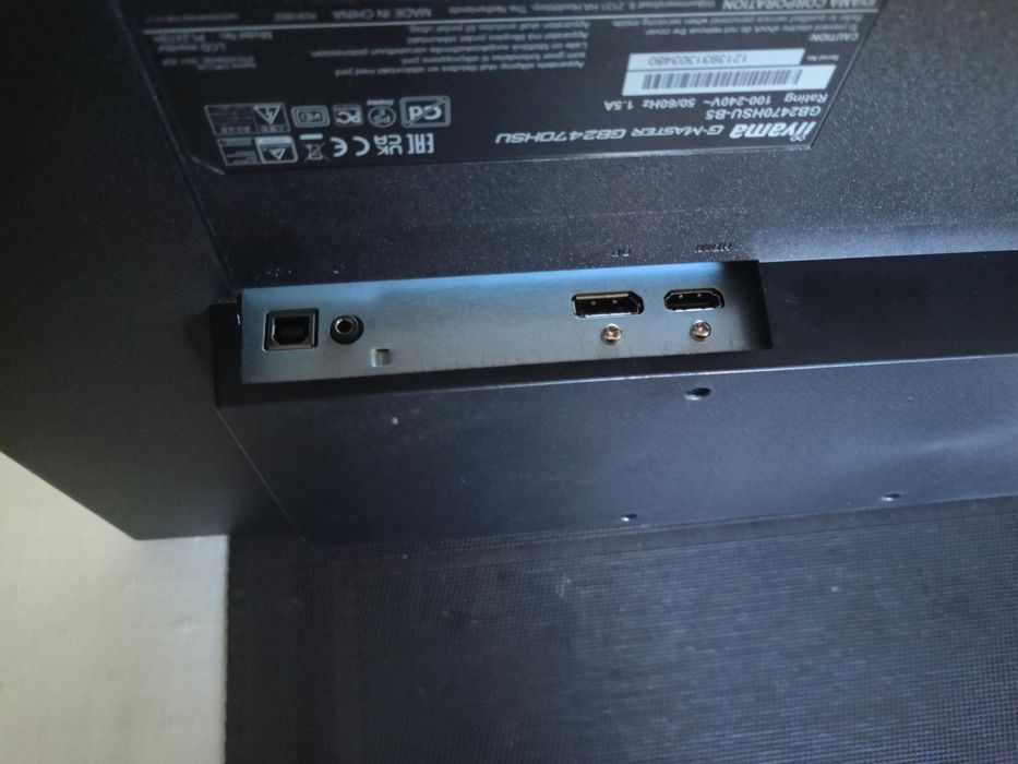 Monitor 165 Hz  iiyama GB2470HSU-05 uszkodzony