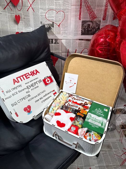 Подарункові бокси на 14 лютого
