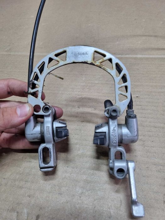 Hamulec przedni hydrauliczny Vbreak Magura, same szczęki