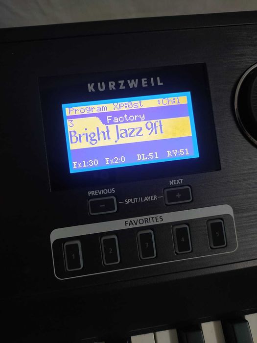 Piano de Palco Kurzweil SP6 88 teclas
