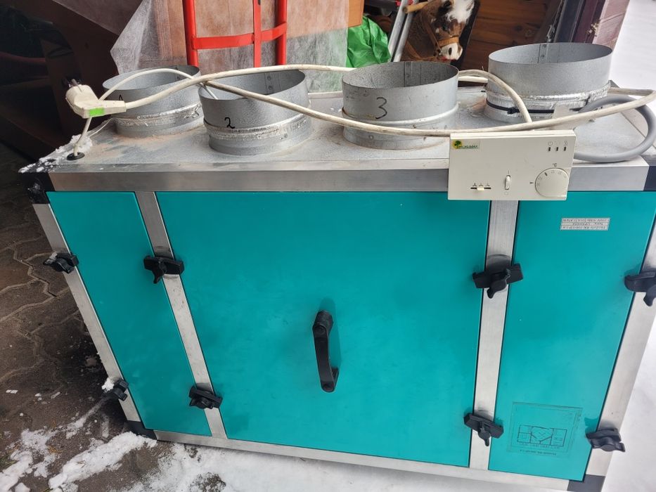 Używany rekuperator Ekozefir RK-500-UP 1,6 sprawny