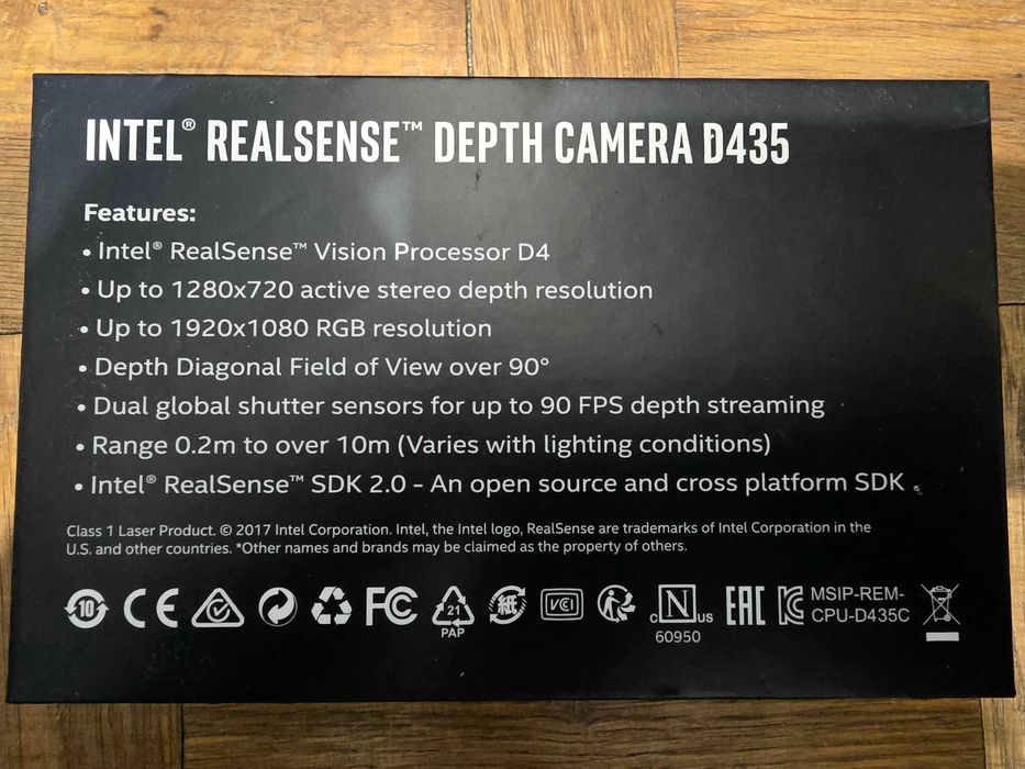 Kamera głębi Intel RealSense D435