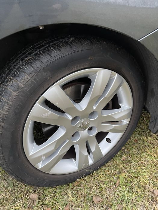 Комплект дисків з шинами 215/50R17 Пежо 3008 5008 4*108 Диски Пежо