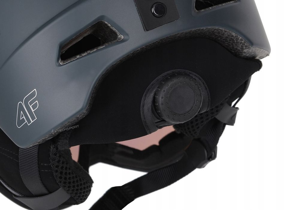 4F Kask Narciarski Z Szybą Wizjer Rozm Xs/S 52-56Cm