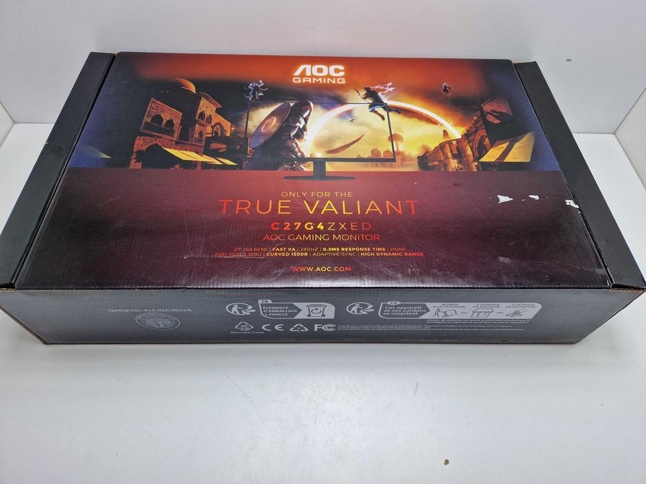 Zakrzywiony Monitor AOC C27G4ZXED 27" FHD 1920X1080 VA 280HZ