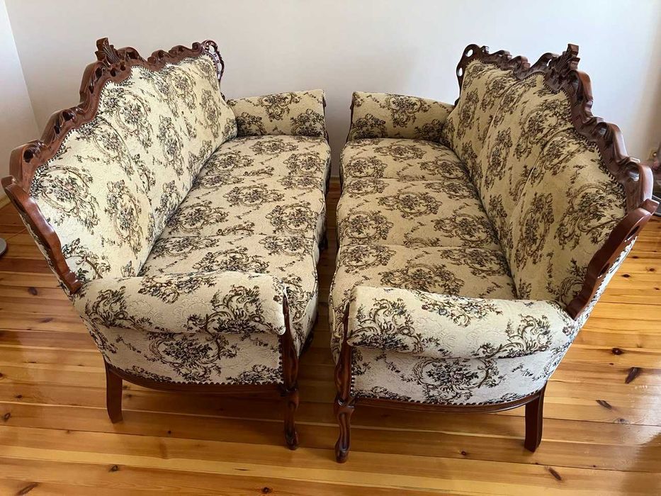 Антикварний Диван в стилі Барокко 2 шт, Антикваріат дивани, Бароко
