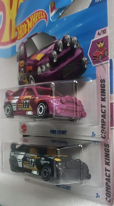 Conjunto 2 Ford escort hot wheels