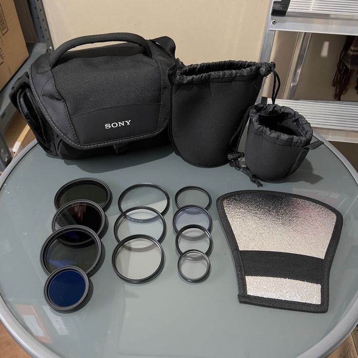 Sony Alpha A7iii + lentes e acessórios