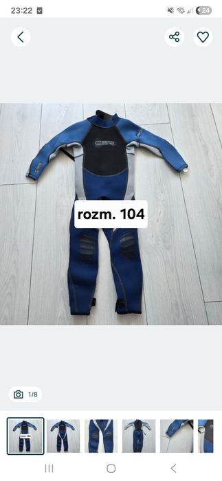 Pianka neopranowa kombinezon rozm 104
