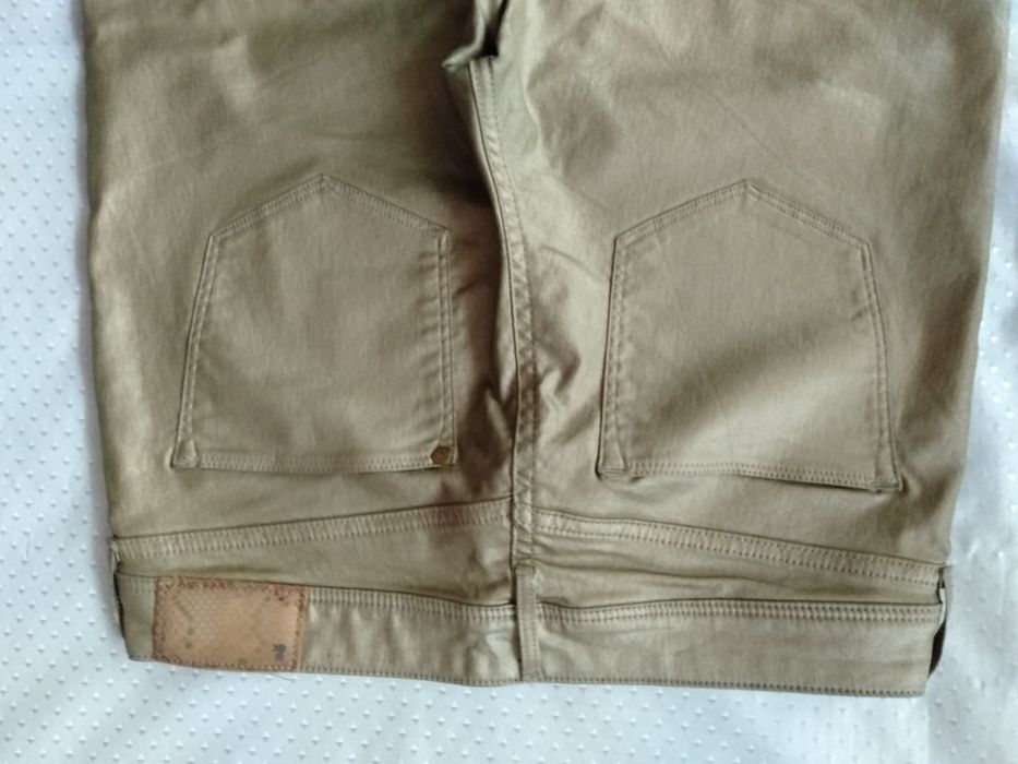 Spodnie  damskie złote H&M S/M