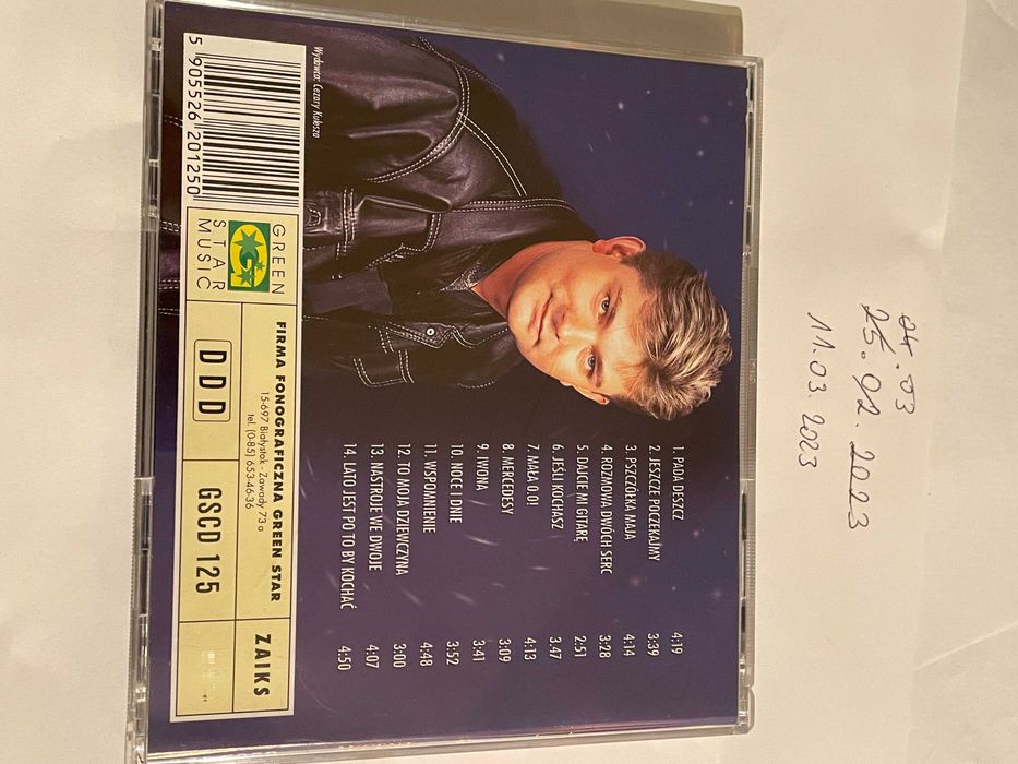 Akcent - Wspomnienie - CD - ideał - green star - unikat