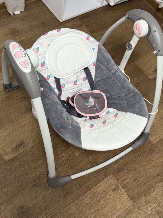 Качелька детская кокон укачивающий центр музыкальная