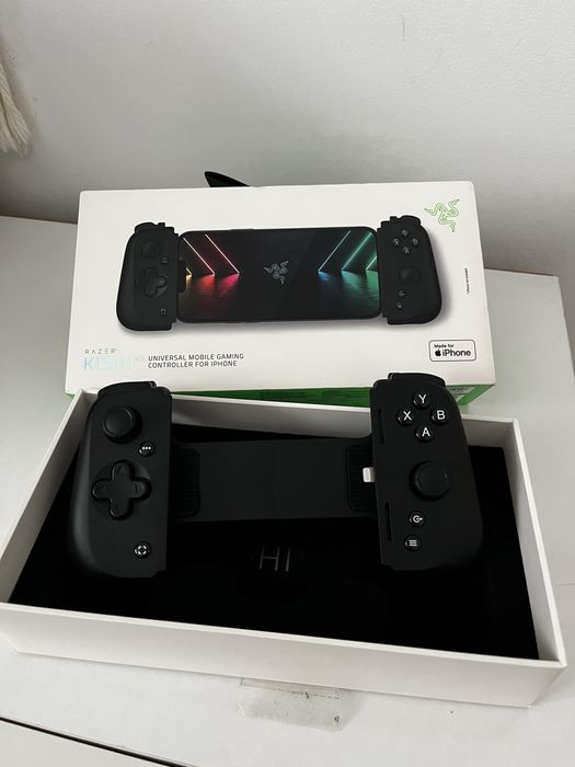 Razer Kishi V2 para iPhone – Comando Gaming para Smartphone (Como Novo / Caixa)