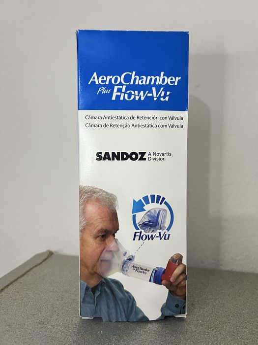 AeroChamber Plus Flow-Vu – Câmara de Inalação (Novo
