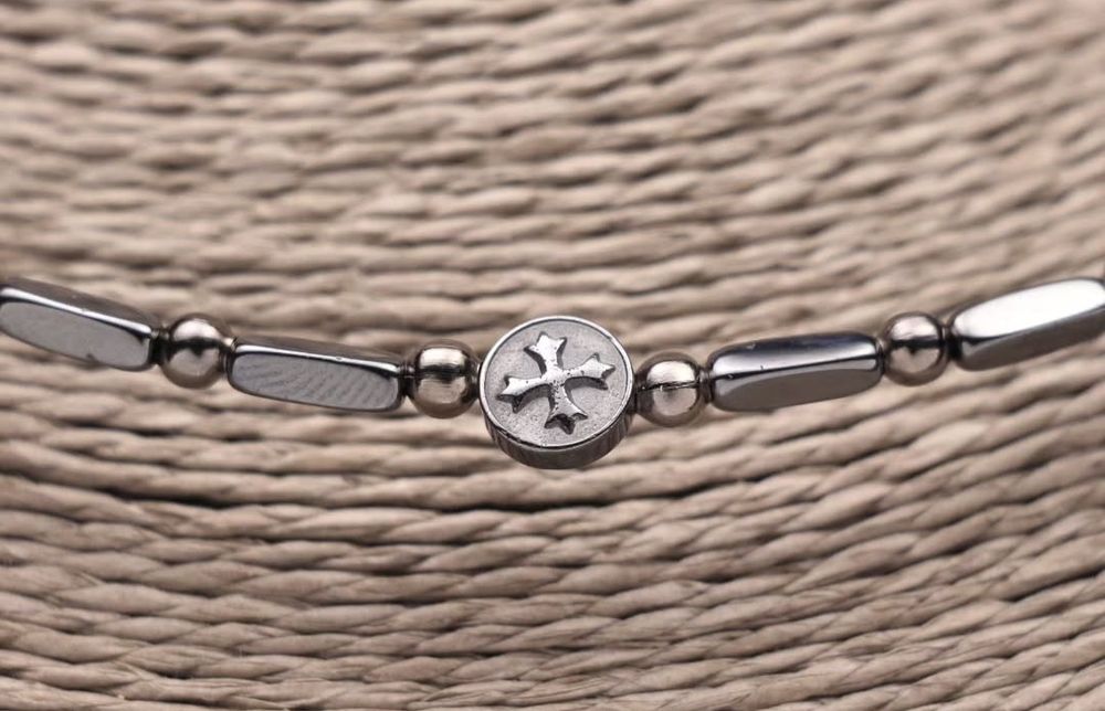 Чокер з гематиту унісекс