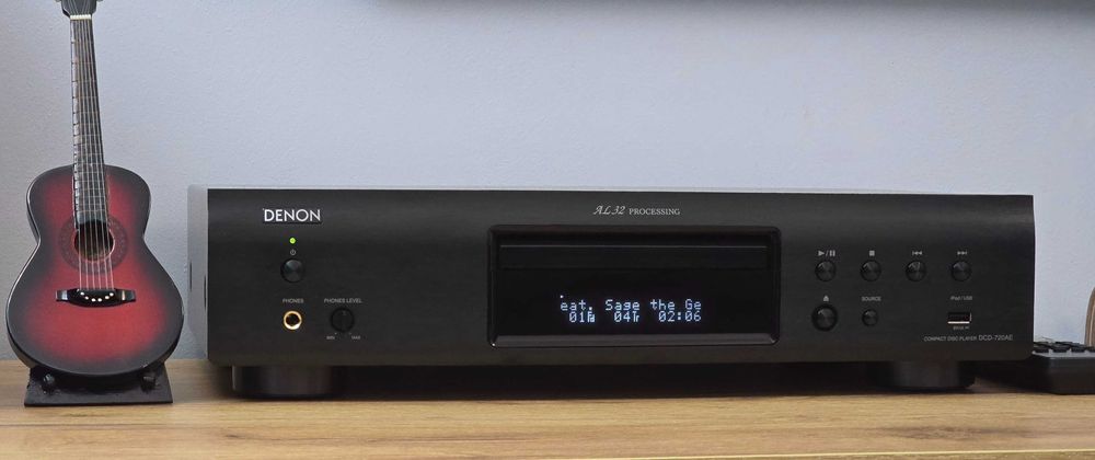 Denon DCD-720AE PIĘKNY Odtwarzacz CD USB MP3 WMA CD-R