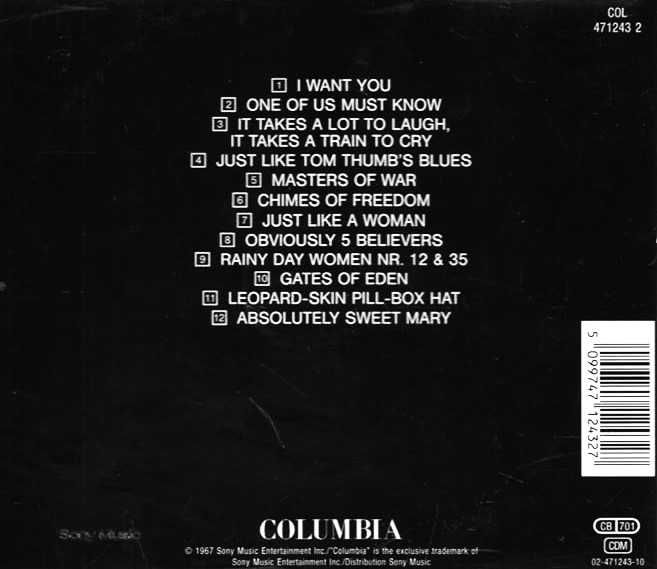 Bob Dylan - Greatest Hits Vol.2 - CD original - anos 80