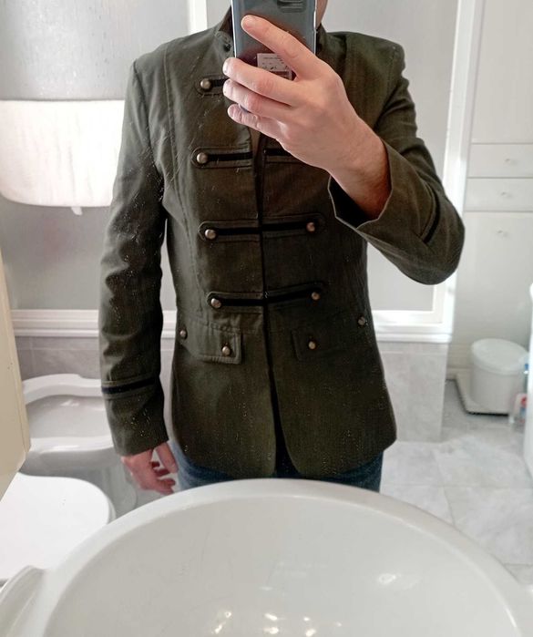 Casaco Jaqueta Verde Homem M
