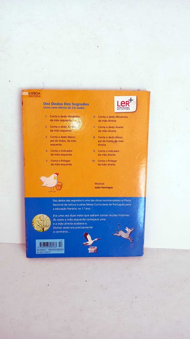 Dez Dedos Dez Segredos (Livro + CD) - Maria Alberta Menéres