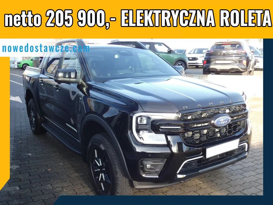 Ford Ranger STORMTRAK 2.3 281KM A10 | Elektryczna roleta | 360