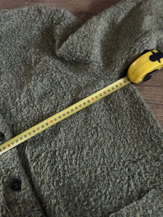 Damska luźna kurtka baranek na guziki