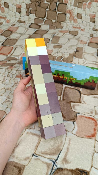 Minecraft Torch факел майнкрафт ночник светильник світильник