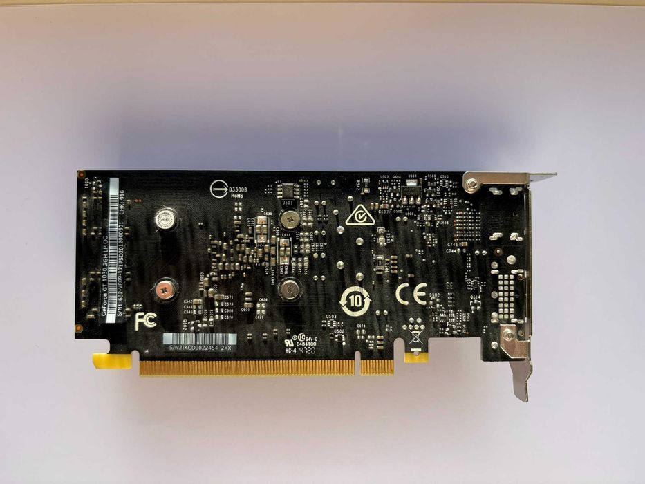 MSI PCI-Ex GeForce GT 1030 Low Profile OC 2GB GDDR5 (64bit) Видеокарта