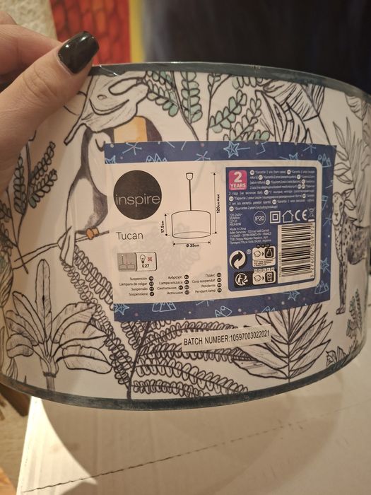 Lampa wisząca TUCAN